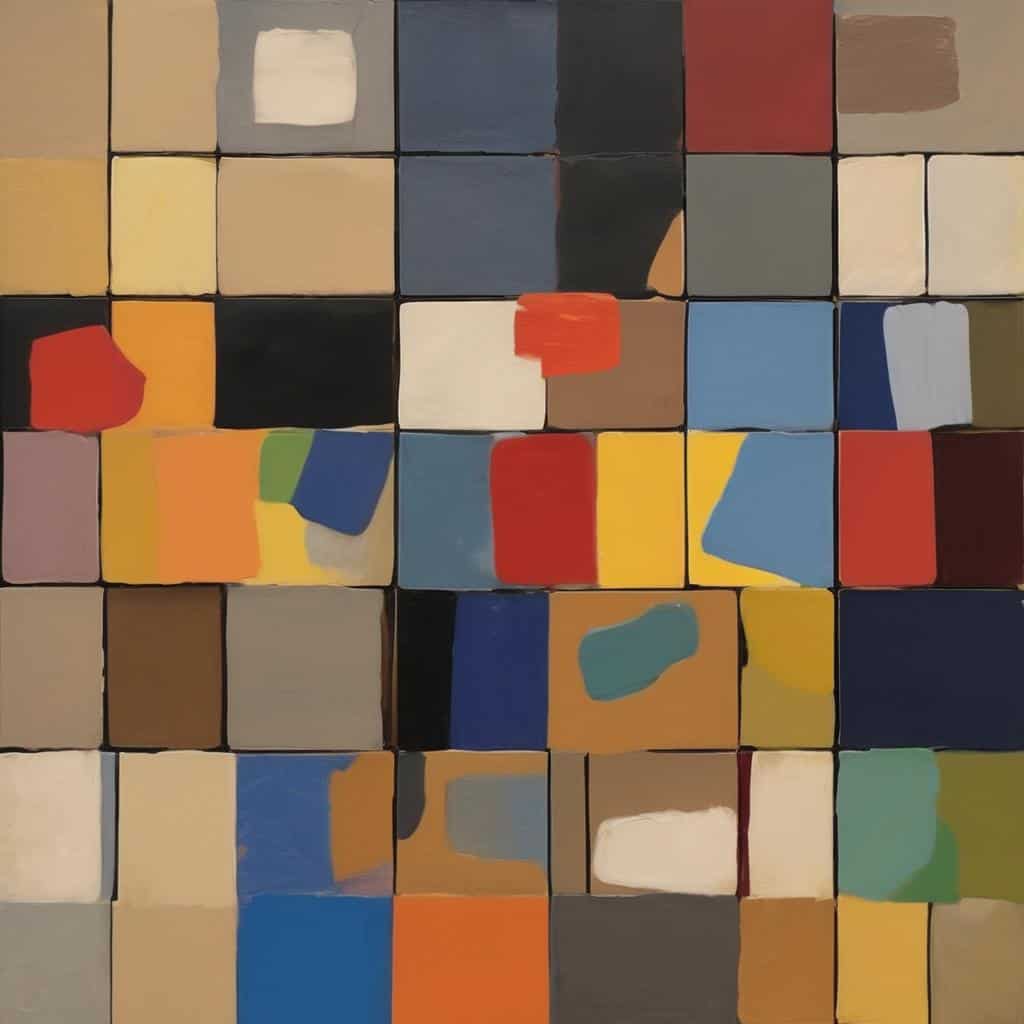 Χρωματικά μωσαϊκά τέχνης, διάσημοι καλλιτέχνες και η διαμόρφωση της εικαστικής τέχνης.